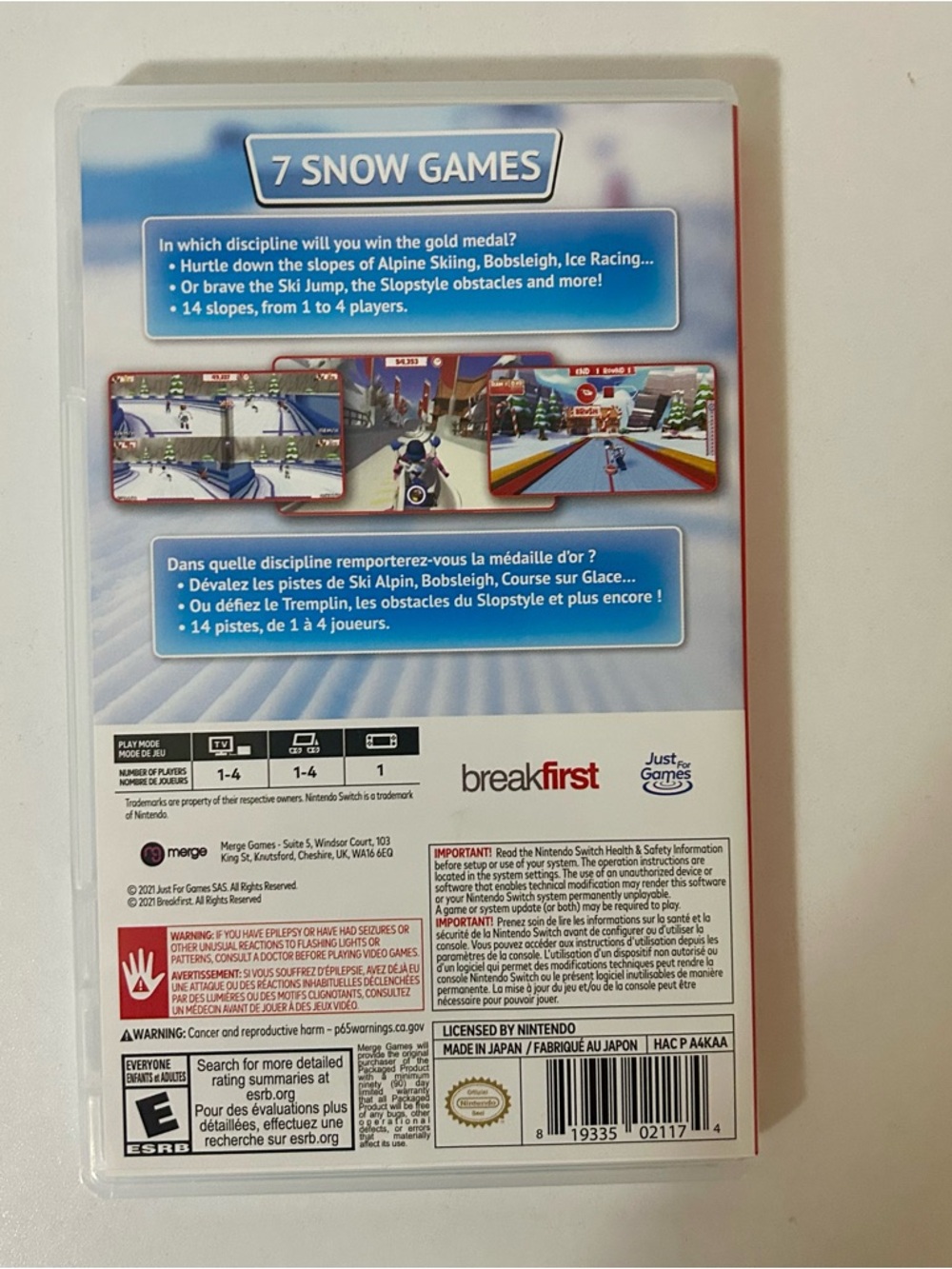 Nintendo Switch Instant Sports: Winter Games - Picture 3 of 5